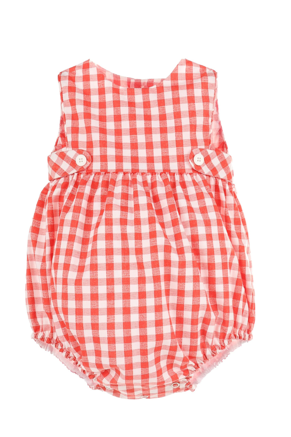 Sophie & Lucas Gingham Boy Bubble