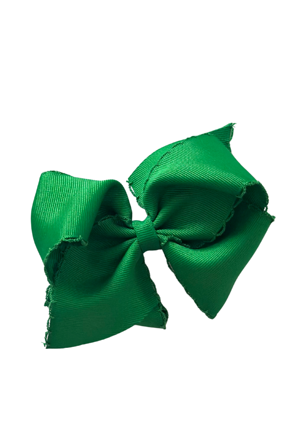 wee ones Small Monostitch Basic Bow | Green