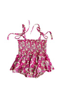 in my jammers Ziggy Floral Smocked Bubble Romper