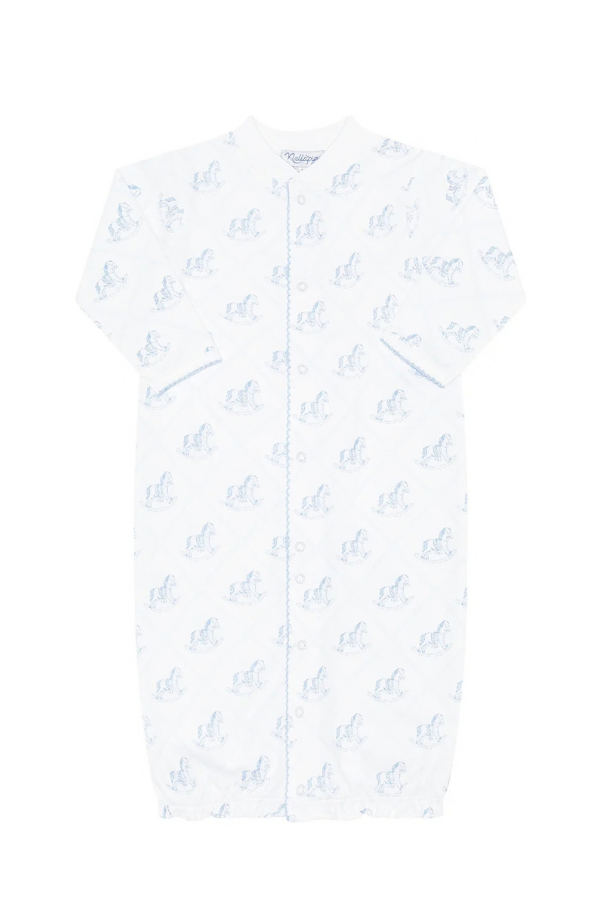nellapima Blue Rocking Horse Converter Gown