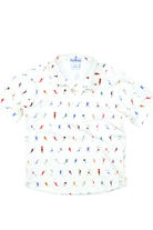 blue quail First Down Polo Short Sleeve Shirt