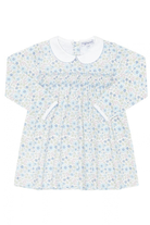 nellapima Blue Meadow Smocked Dress