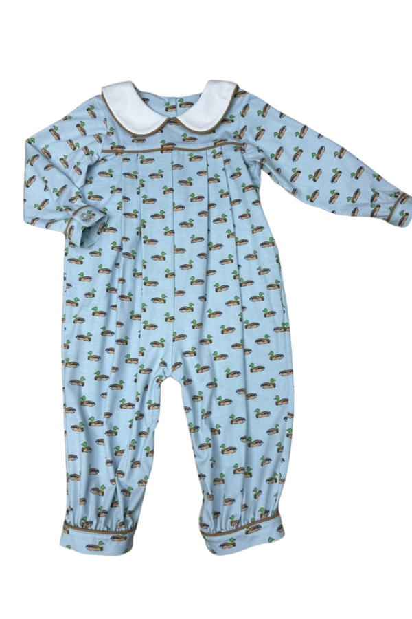 WHIMSY BAY Duck Days Collared Romper