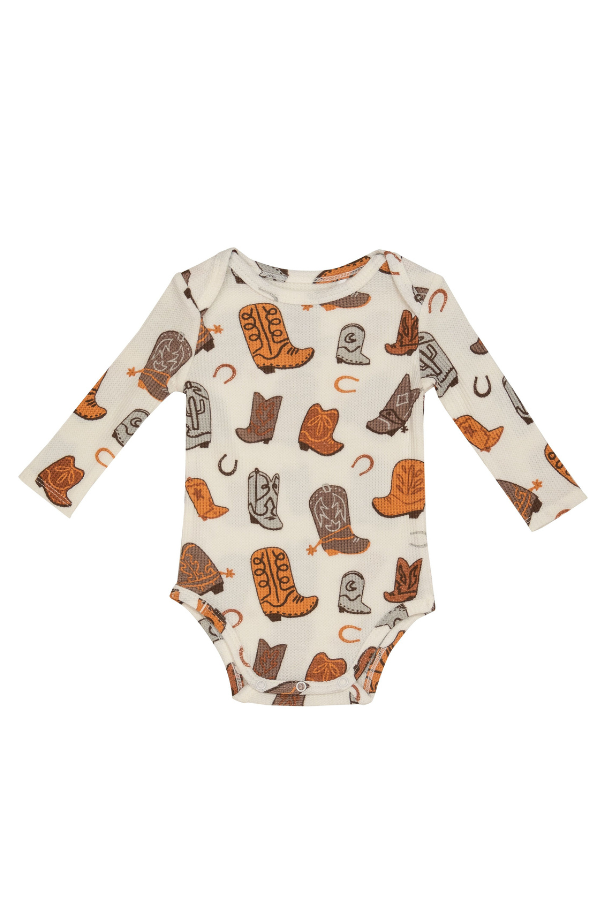 Brown Boots Bodysuit