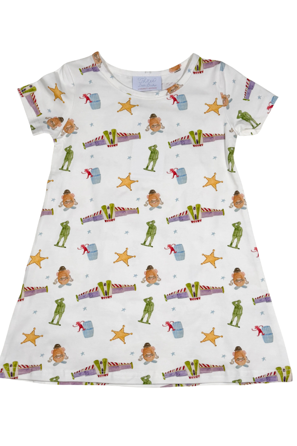 THREE LITTLE DUCKS YOUVE GOT A FRIEND IN ME DRESS