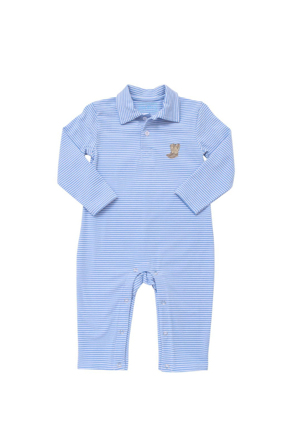 itsy bitsy Rodeo Polo Romper