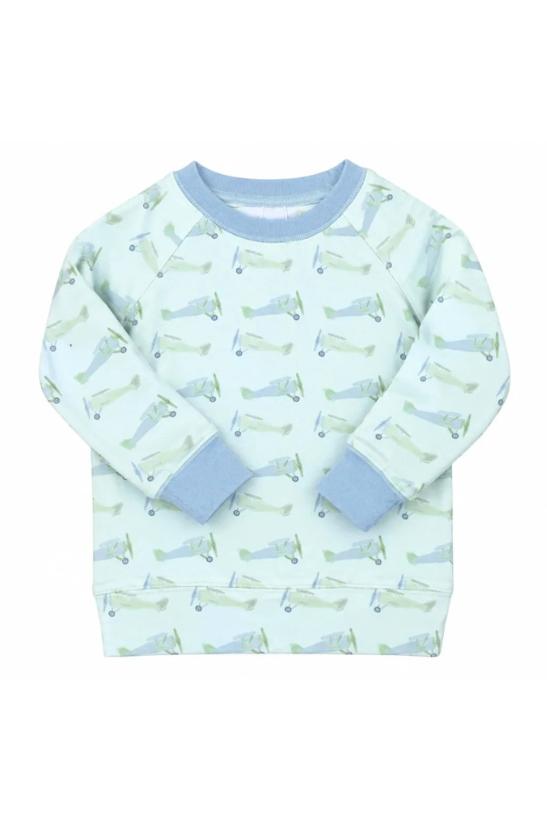 3 little ducks Campbell Crewneck First Flight