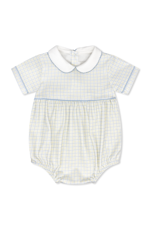 LULLaby set Cornflower Check Bubble