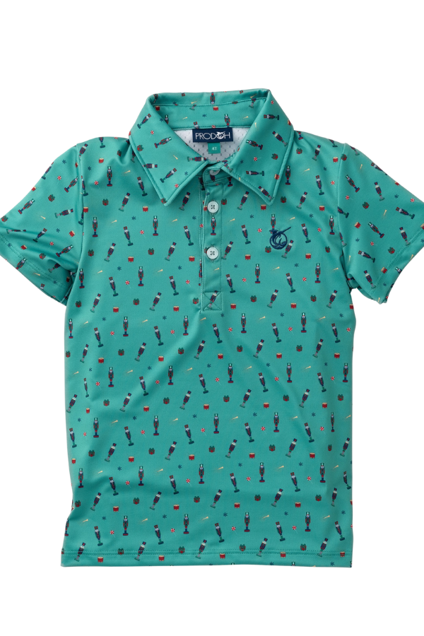 prodoh Boys' Pro Performance Short Sleeve Polo | Nutcracker