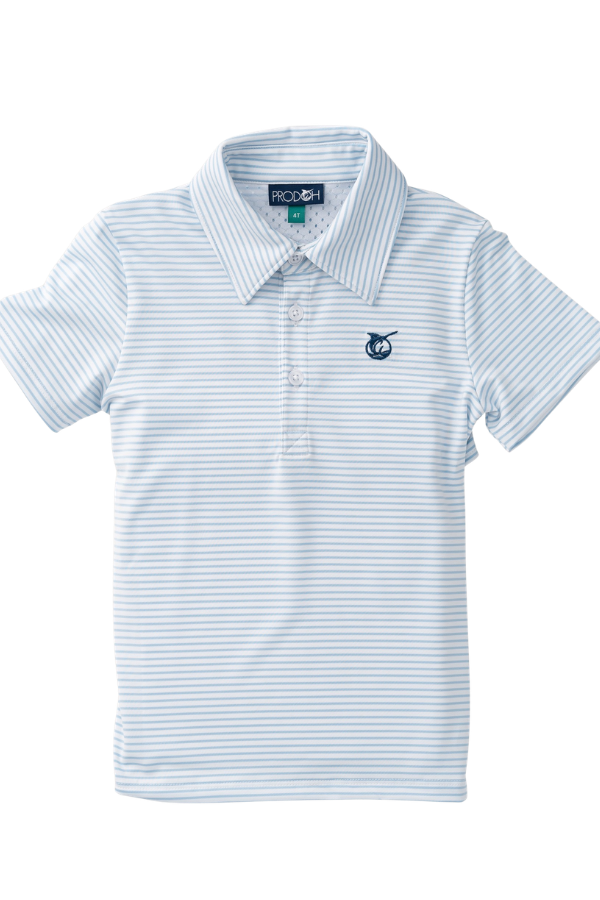 PRODOH Boys' Pro Performance Short Sleeve Polo | Clear Sky