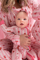 in my jammers Love You Bear-y Much Zipper Romper