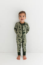 in my jammers Army Men Zipper Romper