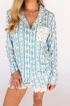 In my jammers Forever Blooming Women's Short Sleeve Short Set