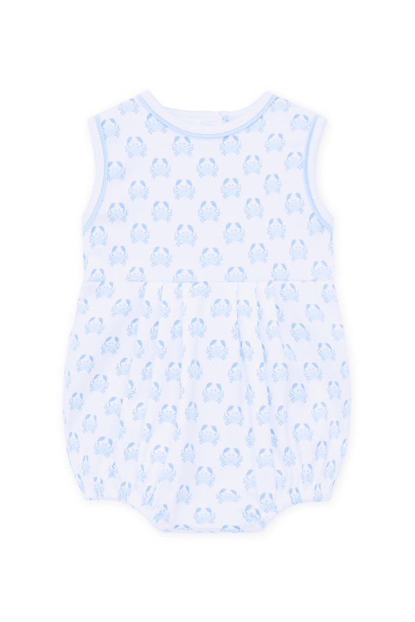 MAGNOLIA BABY Little Crawlers Light Blue Bubble