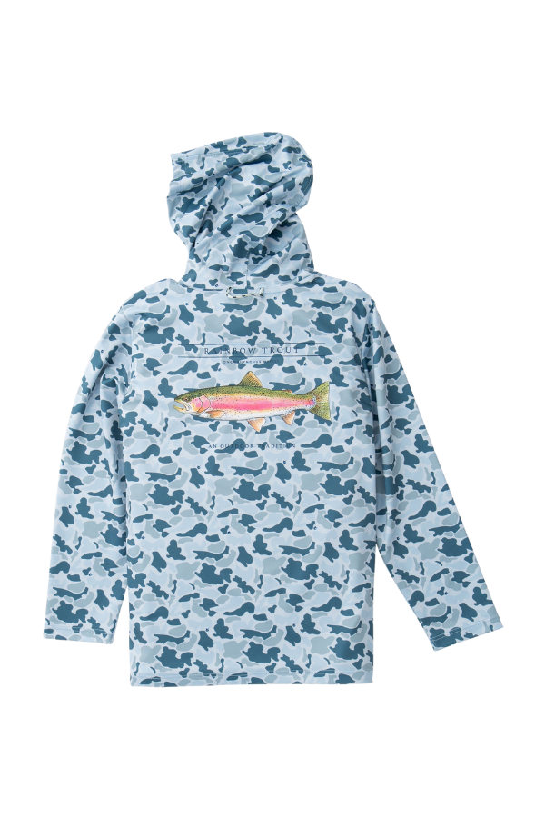 prodoh Boys' Pro Performance Hoodie Tee | Cool Camo