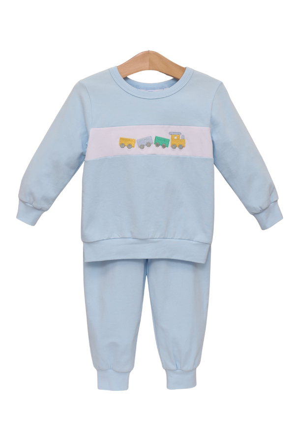 trotter street Train Jogger Set