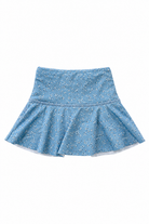 honesty blue floral skort