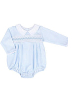 magnolia baby Lilly and Logan Smocked Boy Bubble