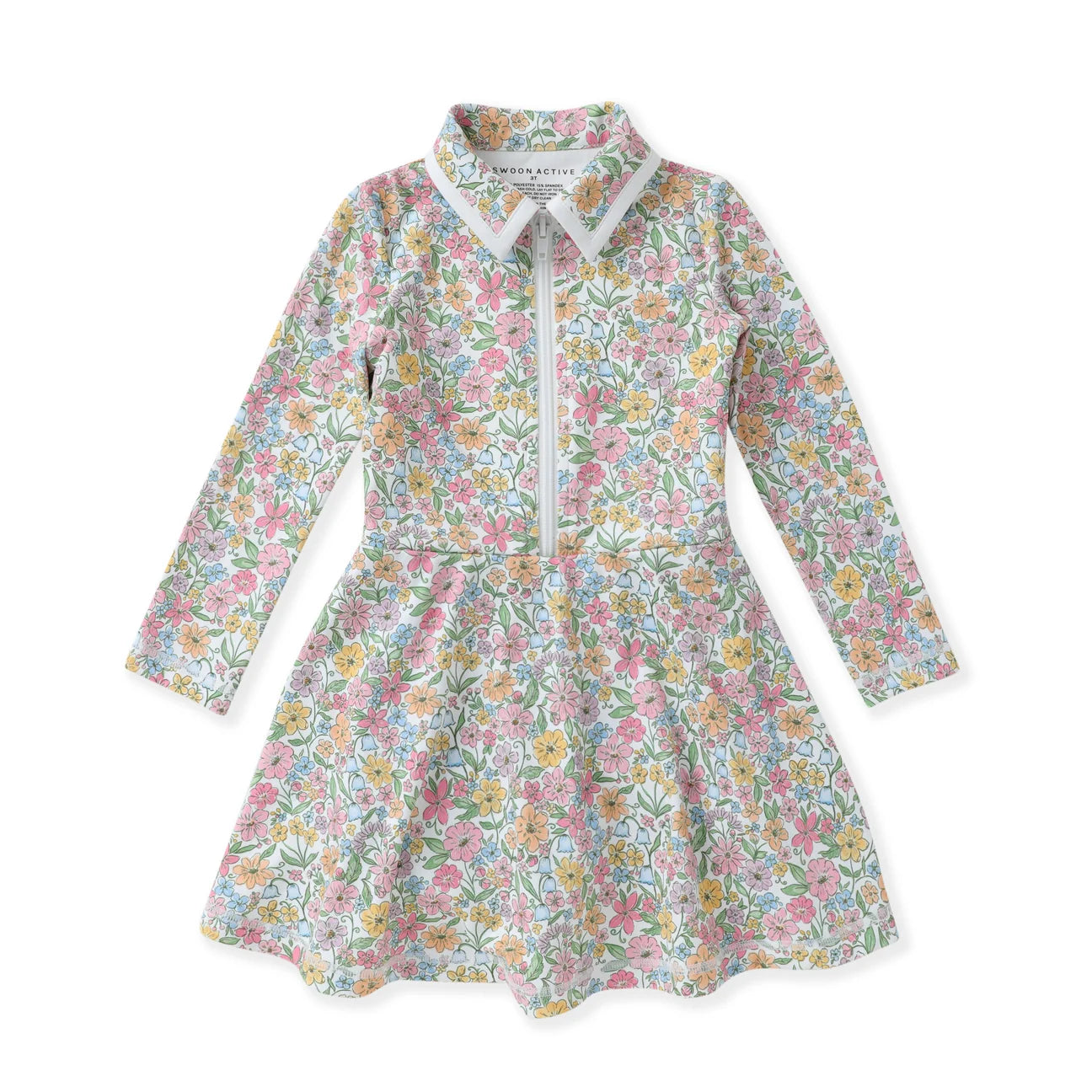 swoon Boho Floral Tennis Dress