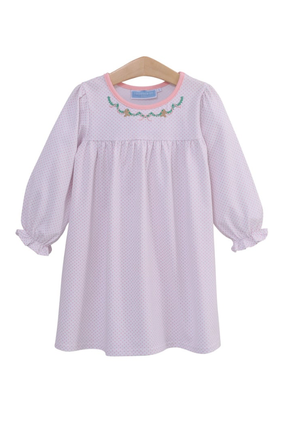 Gingerbread Embroidery Dress
