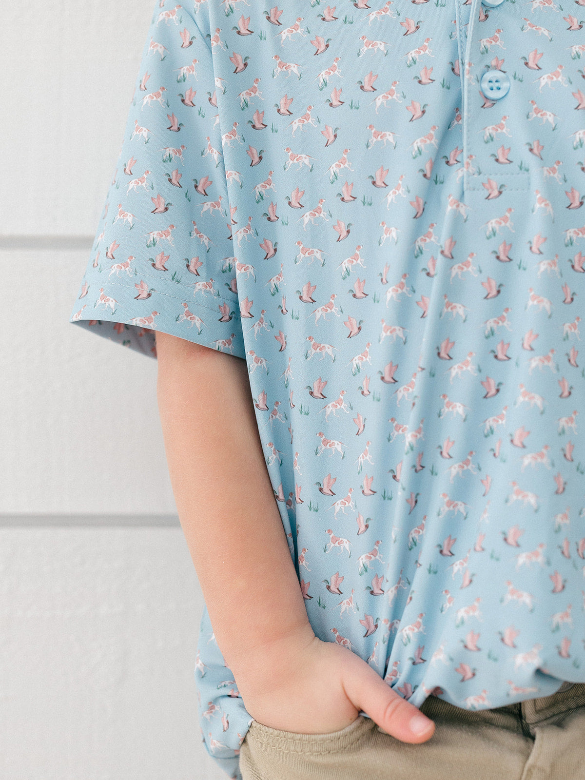 Poppy Kids Co Bird Dog Boys' Polo