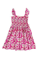 in my jammers Ziggy Floral Smocked Twirl Dress