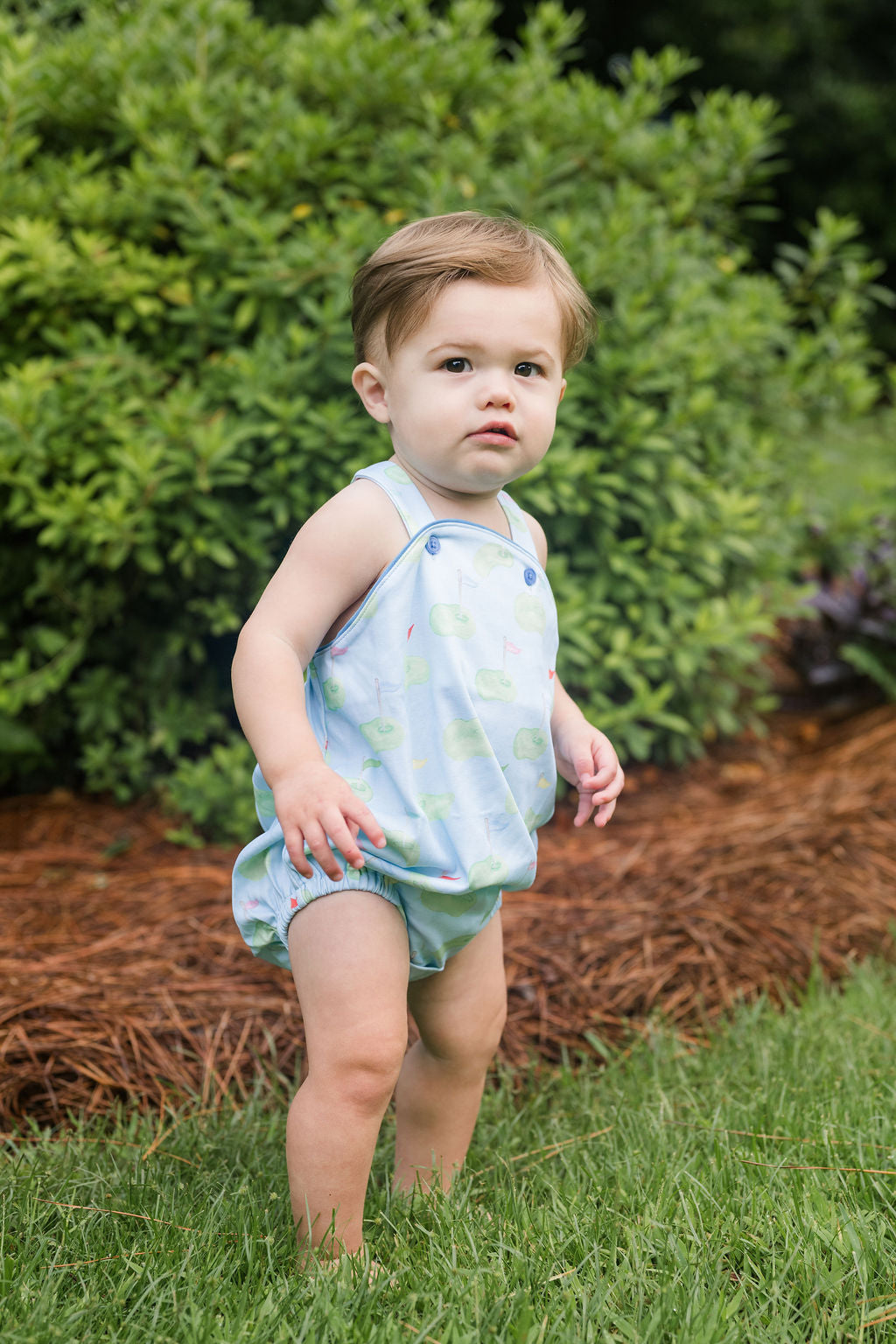 James and Lottie Louie Bubble putter up