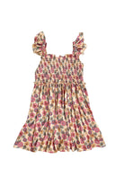 in my jammers London Floral Smocked Twirl Dress