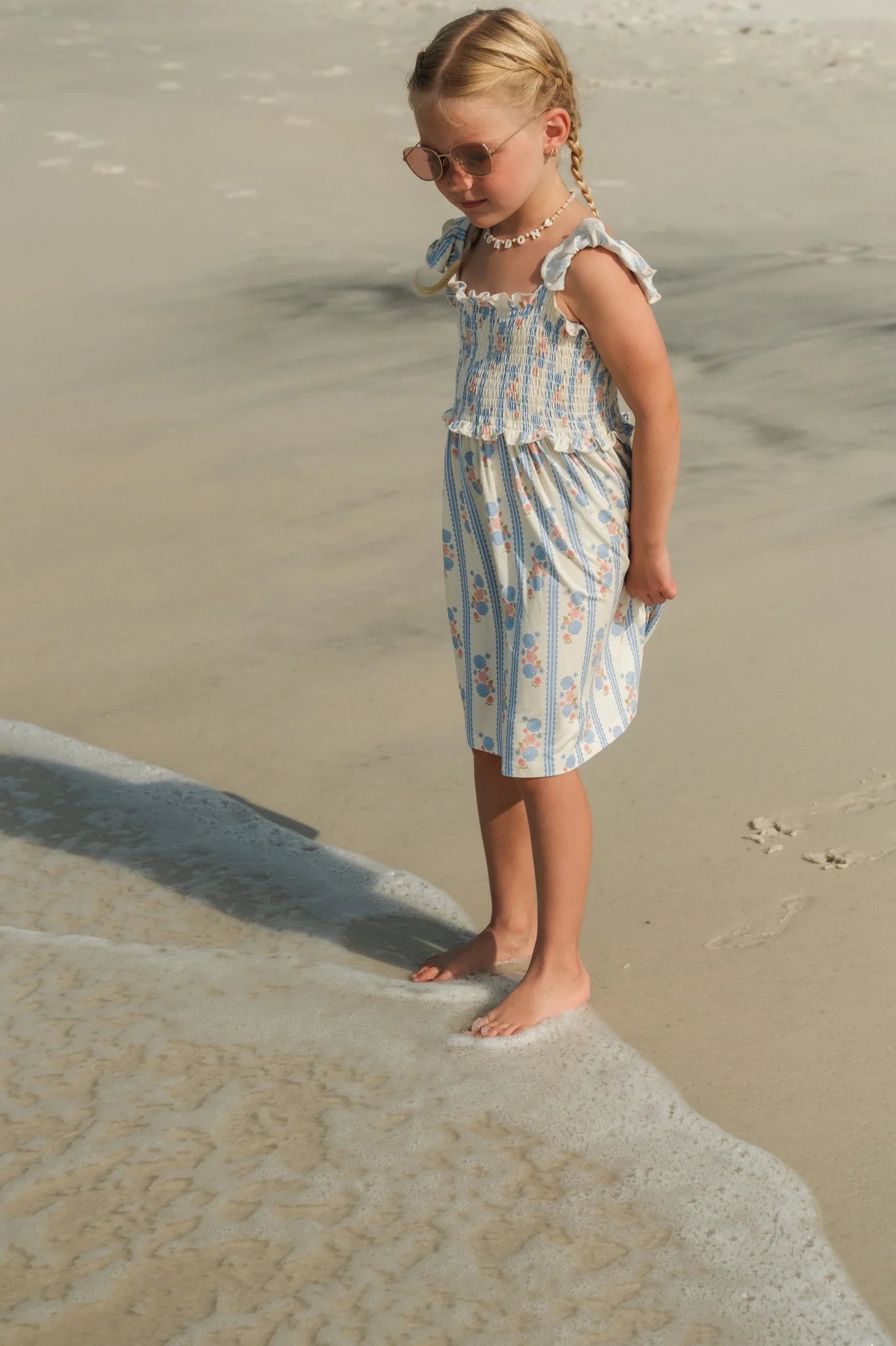 in my jammers Isla Smocked Twirl Dress