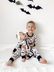 Spooky Ghost Zipper Romper