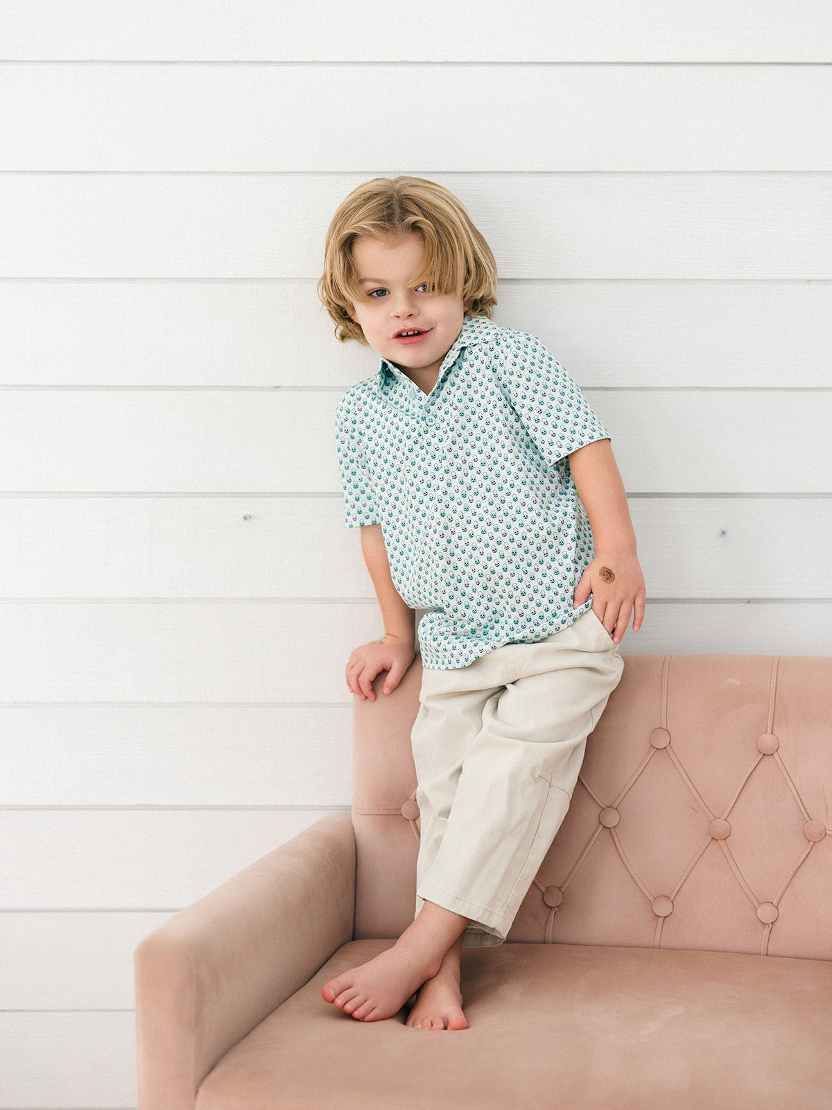 Poppy Kids Halloween Bucket Boys' Polo