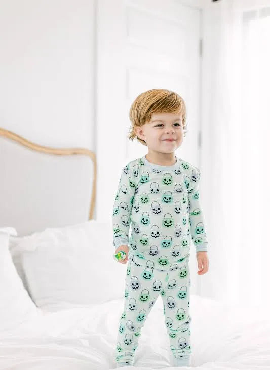 poppy kids Halloween Bucket Premium PJ Set