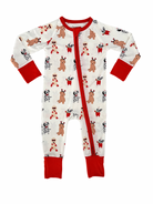 in my jammers I Woof You Zipper Romper