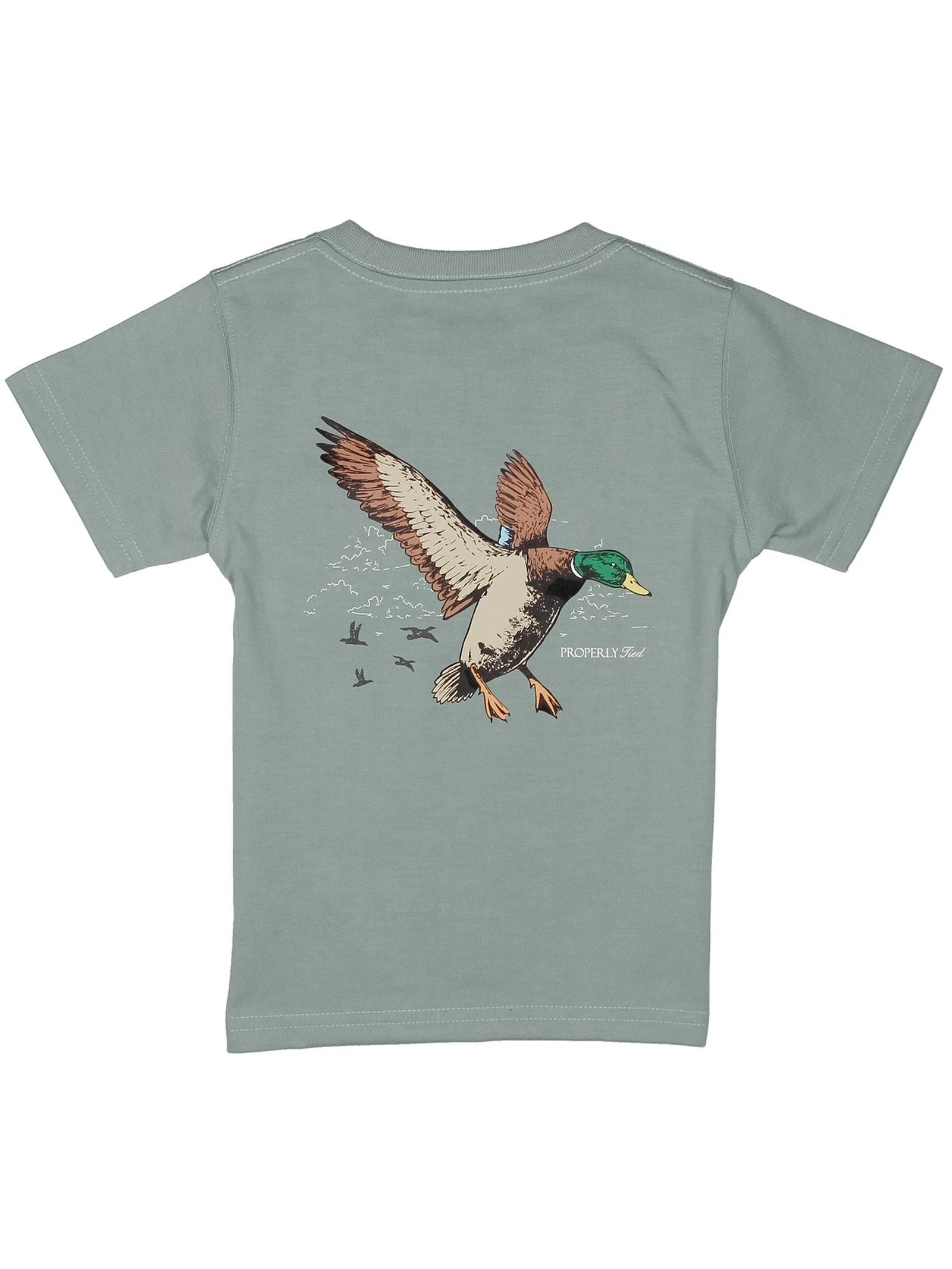 Properly Tied Boys Mallard Flight SS Fog 