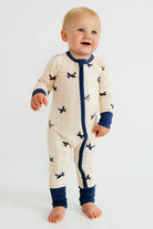 in my jammers Airplane Zipper Romper