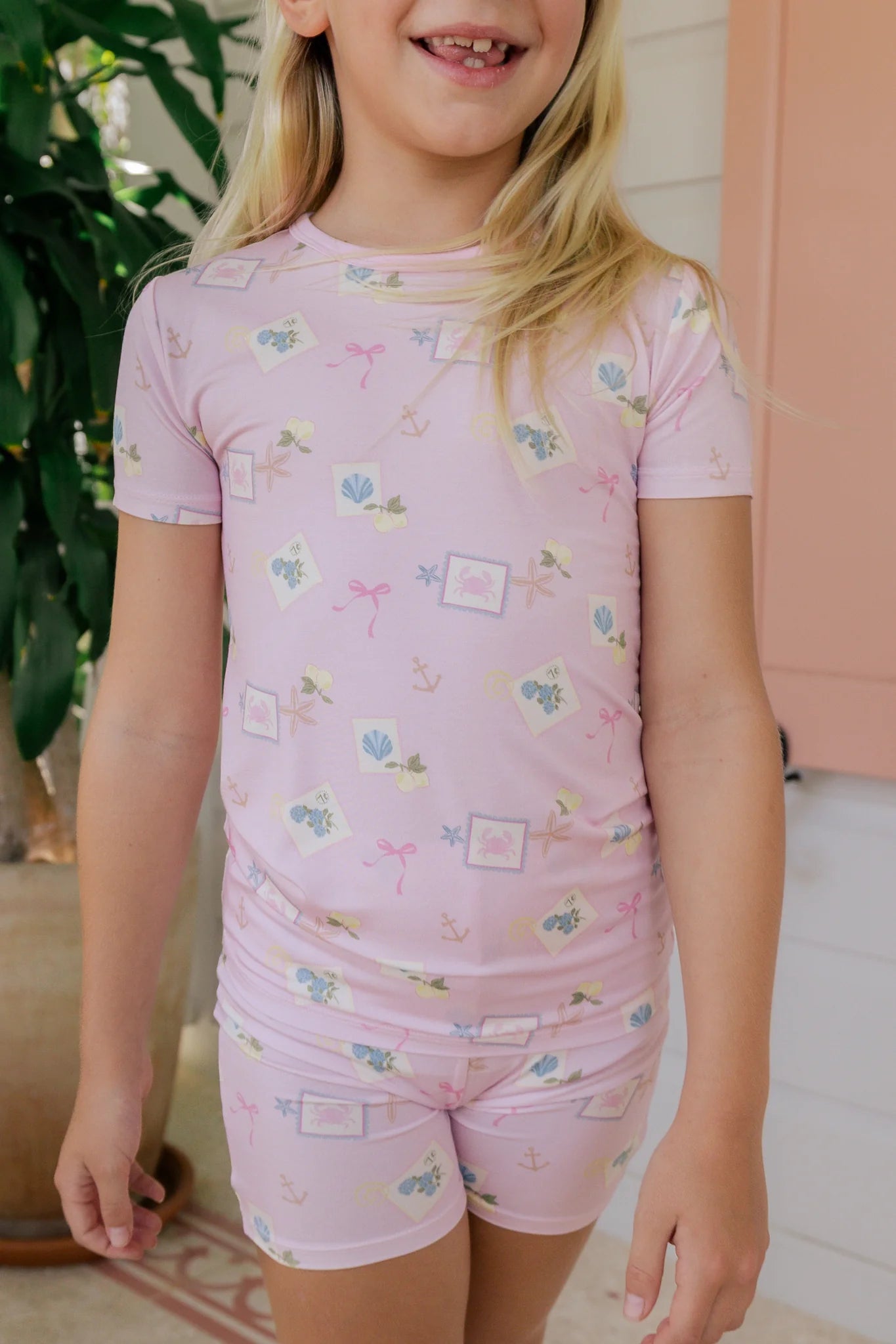 In My Jammers Little Coastal Notes Two Piece Set