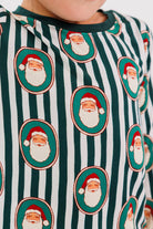 In My Jammers Green Santa Claus Lane Two Piece Set