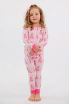 IN MY JAMMERS Wrapped in Bows Two Piece Set
