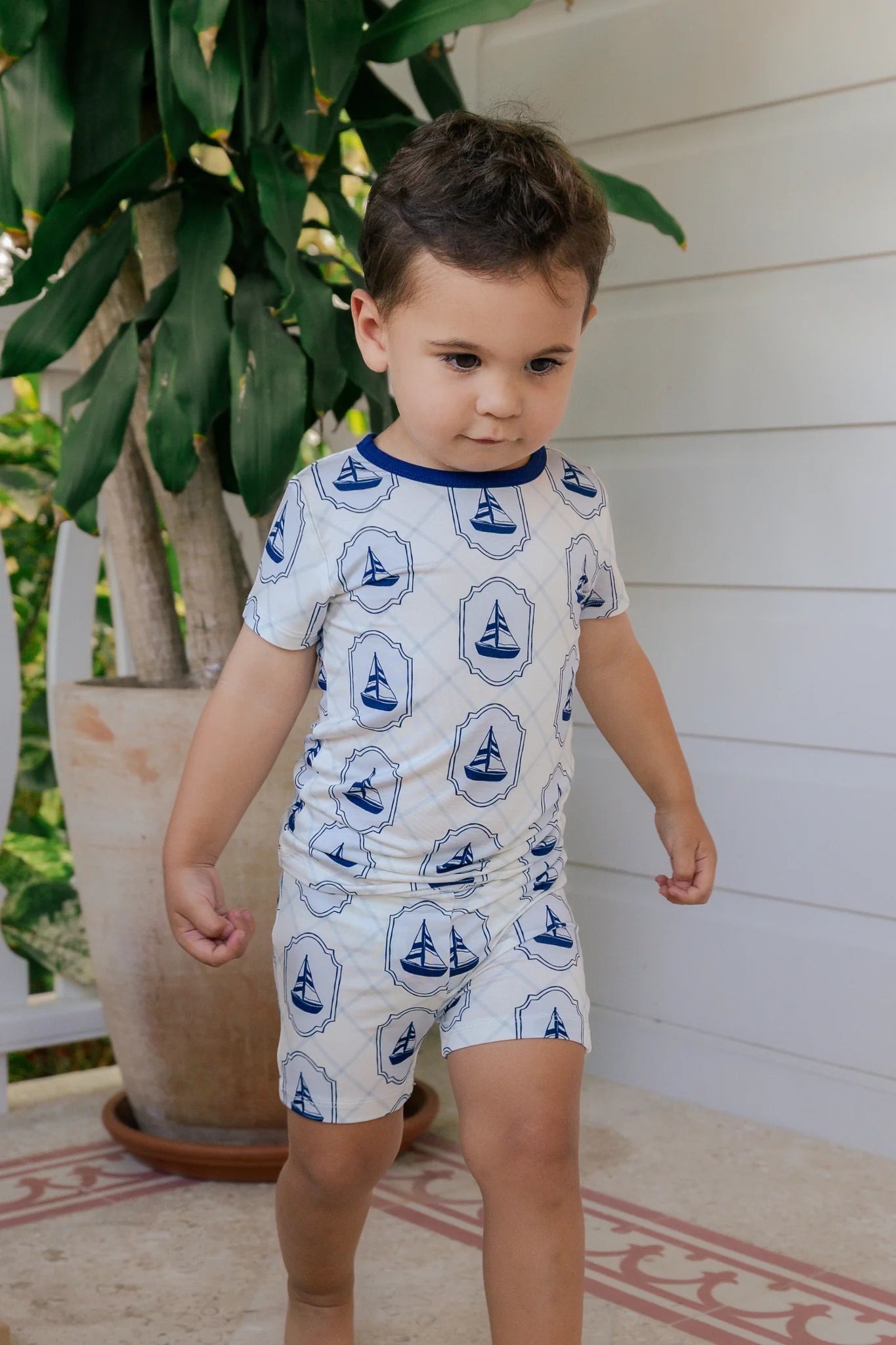 In My Jammers Summer Sail Two Piece Set