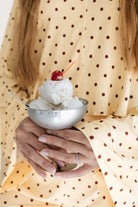 In My Jammers Yellow and Brown Polka Dot Women's Relaxed Sleeve Set