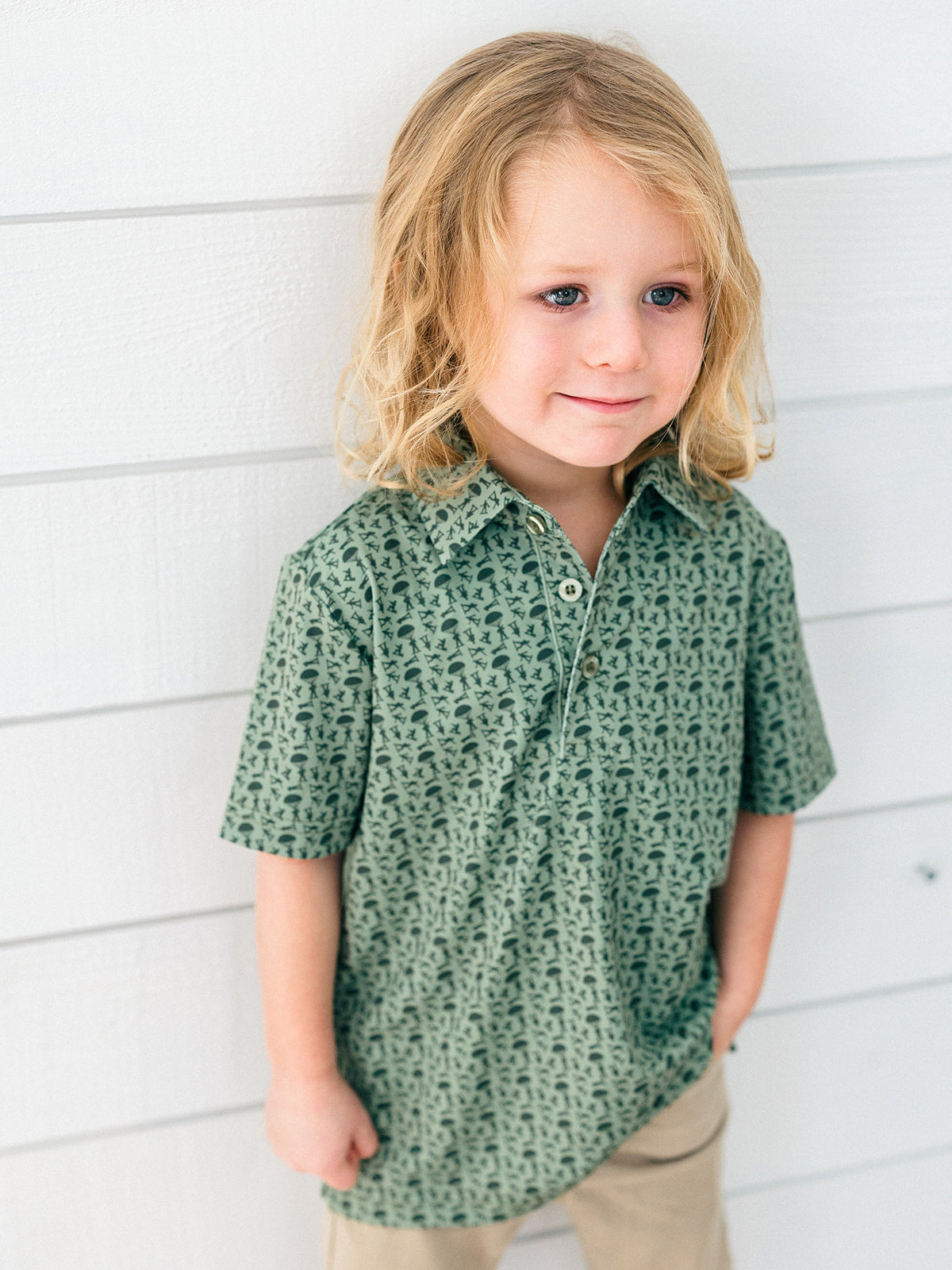 Poppy Kids Trooper Boys' Polo