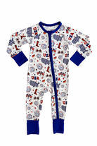 in my jammers USA Zipper Romper
