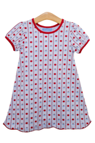 Trotter Street Apple Print Dress