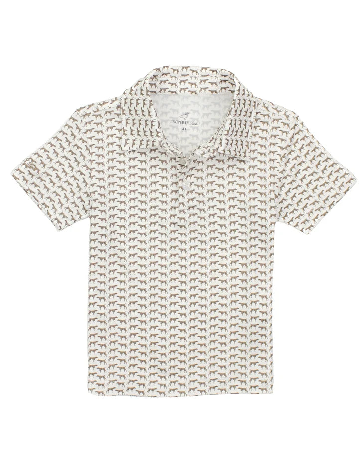 PROPERLY TIED 95% polyester, 5% spandex
