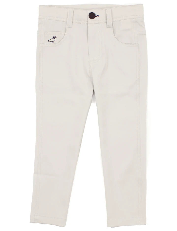 Properly Tied  Boys Fairway Performance Pant Sand