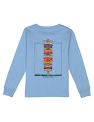 PROPERLY TIED Boys Southeastern Showdown LS Light Blue