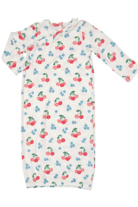 angel dear cherries kimono gown
