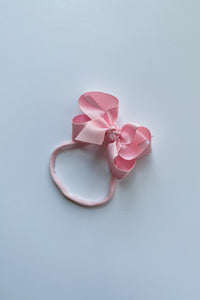 Medium Bow Headband | Light Pink