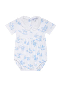 nellapima blue toile baby bubble
