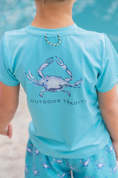 prodoh fishing tee with crab art